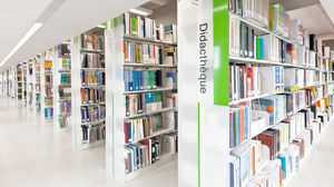 estantería profesional para biblioteca