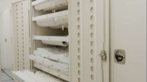 mueble de almacenamiento de muestras