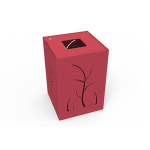 cubo de basura público
