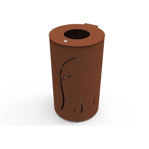 cubo de basura público