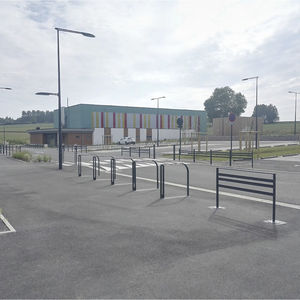 aparcabicis de suelo