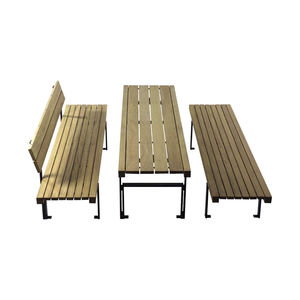 mesa de pícnic contemporánea