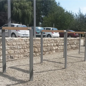 aparcabicis de suelo