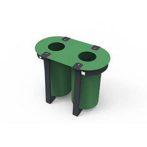 cubo de basura público