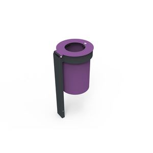 cubo de basura público