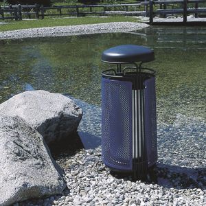 cubo de basura público