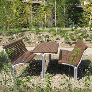 mesa de pícnic contemporánea