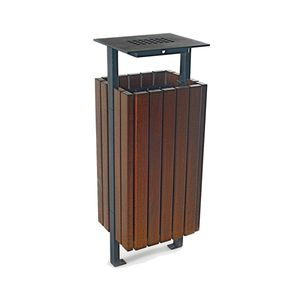 cubo de basura público