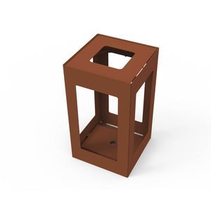 Papelera de metal