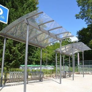 aparcabicis de suelo