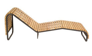 tumbona contemporánea