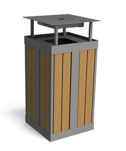 cubo de basura público