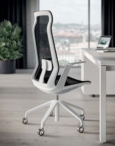 silla de trabajo de malla