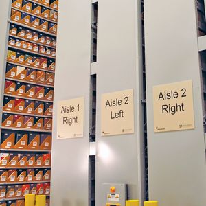 estantería móvil para almacenamiento