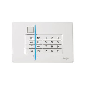 teclado de control para sistema de alarma