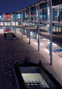 luminaria empotrable de suelo