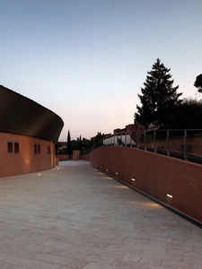 luminaria empotrable de pared
