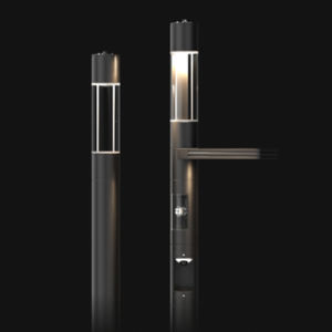 columna luminosa contemporánea