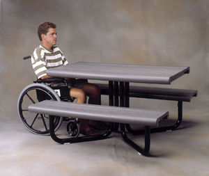 mesa de pícnic contemporánea