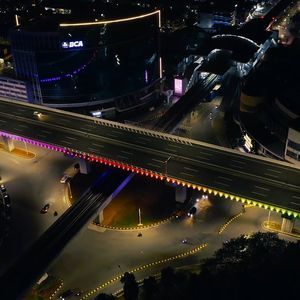 luminaria LED RGBW