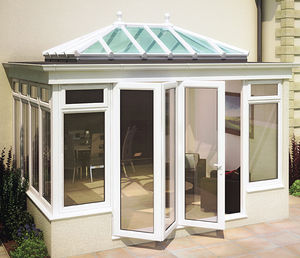 veranda de vidrio