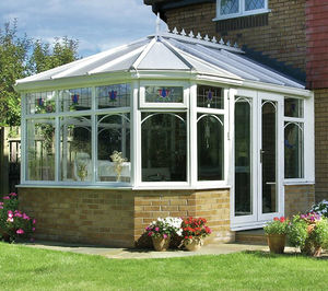 veranda de vidrio