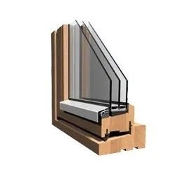 ventana de madera