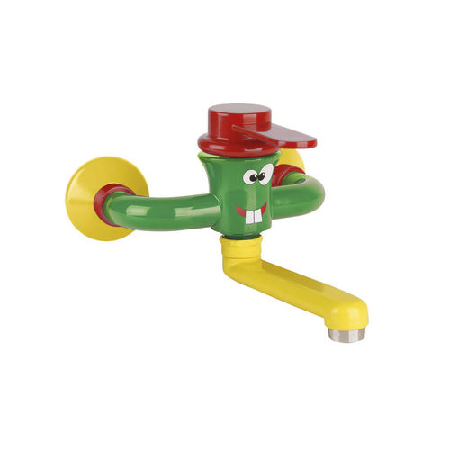 Grifo monomando para lavabo - 01221 - IDRAL SPA - de pared / de metal