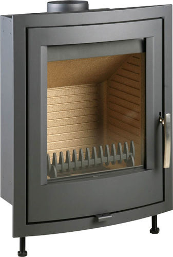Chimenea insertable de leña - VALENCIA - Thorma Vyroba k.s. - de acero / de convección natural / contemporánea