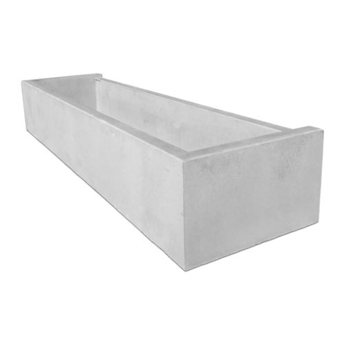 Jardinera de hormigón - A Cimenteira do Louro - rectangular / contemporánea / para espacio público