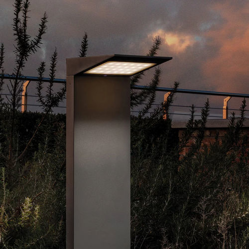 Bolardo de iluminación de jardín - LD0402 - Zafferano Srl - contemporáneo / de aluminio fundido / de policarbonato