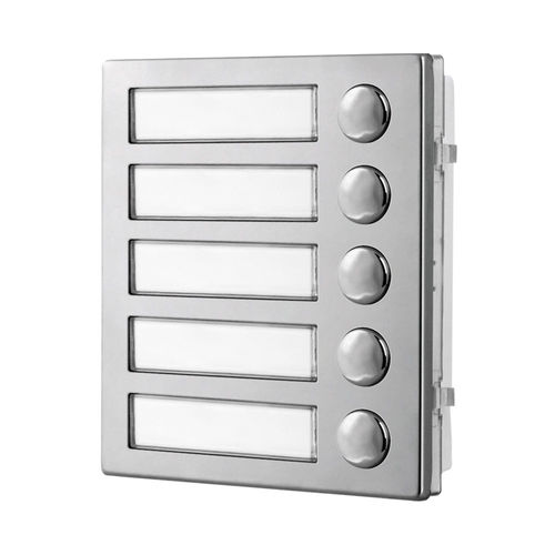 Módulo de interfono de acero inoxidable - 4845 - Videx Electronics S.p.A. - de acero inoxidable con acabado mate / de aluminio anodizado / de uso no residencial