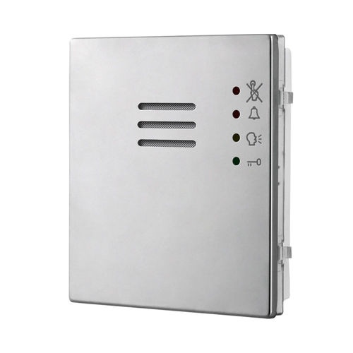 Módulo de interfono de acero inoxidable con acabado mate - 4304-0 - Videx Electronics S.p.A. - de acero inoxidable con acabado brillante / de aluminio anodizado / de uso no residencial