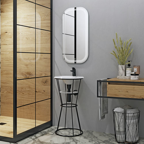 Espejo para baño de pared - MESH - BISELARTE - para hotel / para habitación de hotel / contemporáneo