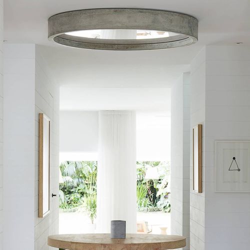 Plafón contemporáneo - ZERO51 - Lucifero's - redondo / de acero / de PMMA