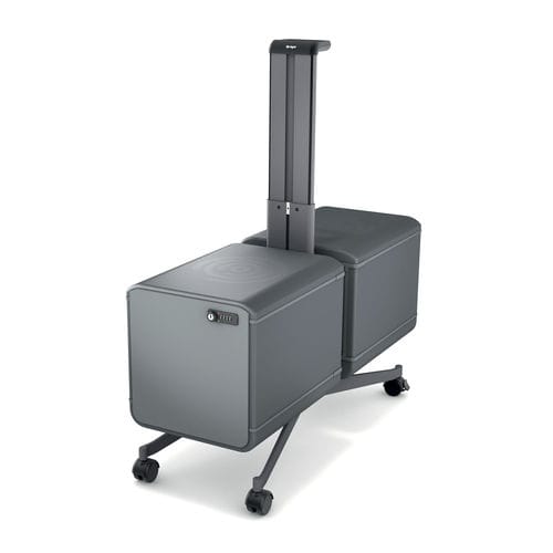 Cajonera de oficina móvil - MOVE IT MIB03 - SIGEL GmbH - de metal / de ABS / con 2 cajones