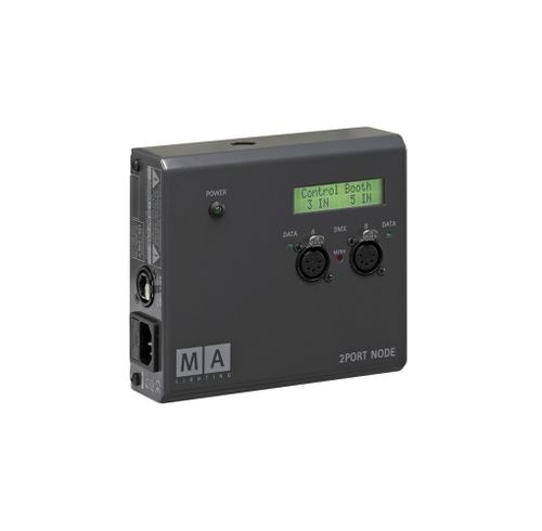 Convertidor Ethernet - 2PORT NODE ONPC - MA Lighting