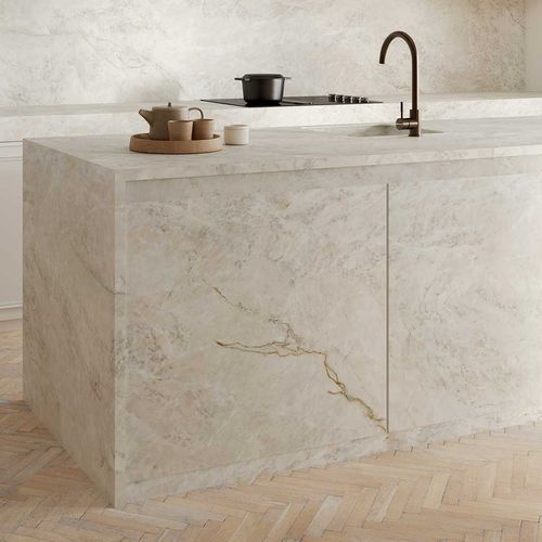Panel decorativo para suelo - Everest Sunrise - NEOLITH - para mueble / para cuarto de baño / para cocina