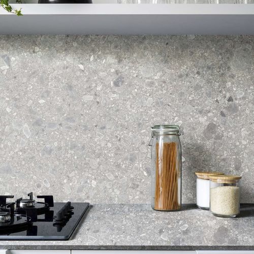 Panel decorativo para mueble - Terrazo Ceppo - NEOLITH - para cuarto de baño / para cocina / de pared