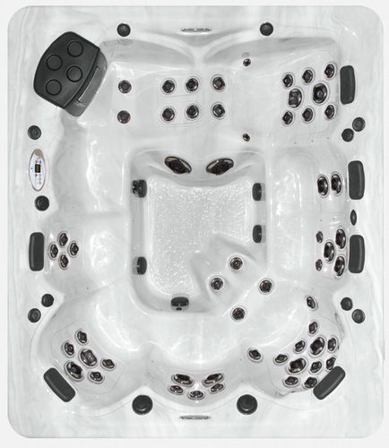 Spa sobre suelo - TS MP - MASTER SPAS - rectangular / para 7 personas / para uso residencial