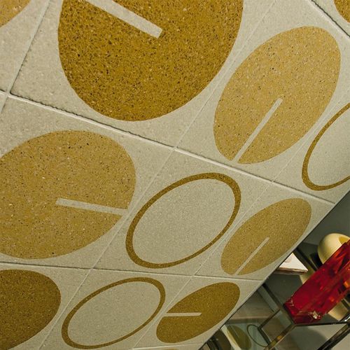Baldosa de baño - HOOP - MIPA srl - para salón / de suelo / de polvo de mármol