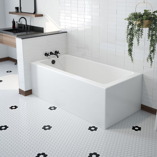 Bañera en isla - MACKENZIE CORNER 6032 - MAAX bathroom - de fibra acrílica