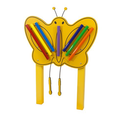 Estación de juego musical - BUTTERFLY CHIMES - progressive design playgrounds - para parque infantil / para edificio público / para guardería