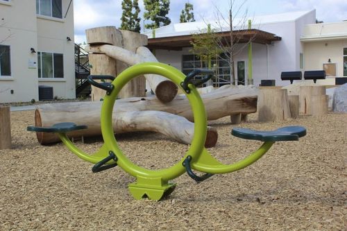 Balancín de metal - progressive design playgrounds - para parque infantil