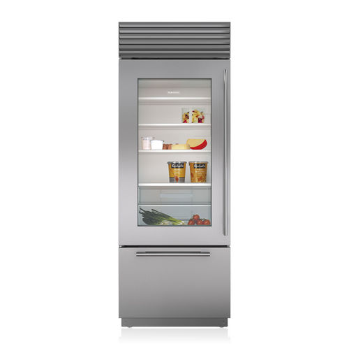 Frigorífico combi con cajones - BI-30UG/S - SUB-ZERO - para uso residencial / empotrable / con congelador en la parte inferior