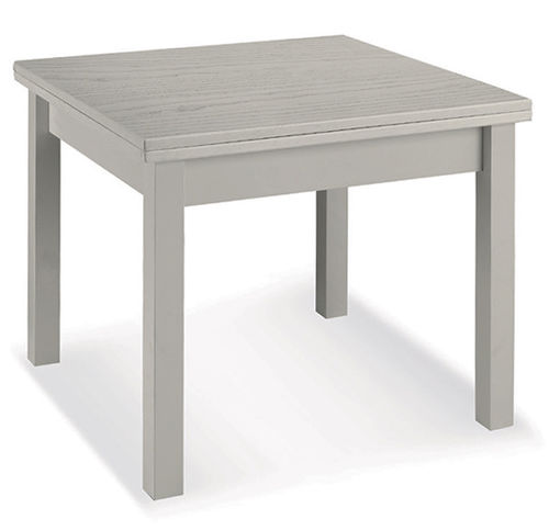 Mesa contemporánea - BOER - CUCINE LUBE - de madera maciza / de chapa de madera / cuadrada
