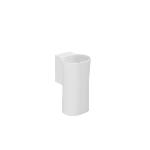 Lavabo suspendido - LALS035370N0 - Azzurra - de cerámica / ovalado / sin orificio