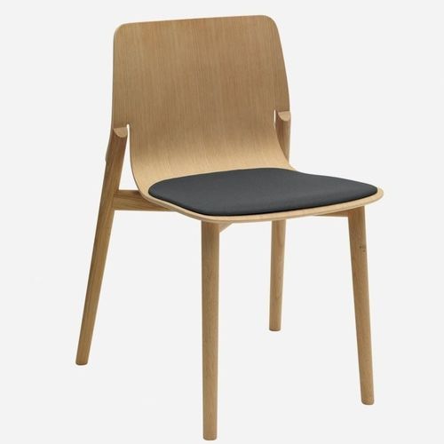 Silla contemporánea - KAYAK SOFT / 049 - ALIAS - de interior / de tejido / con base de haya