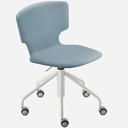 Silla contemporánea - ENNA / 52C - ALIAS - de interior / de tejido / de cuero