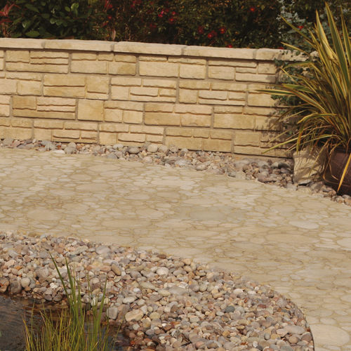 Borde de jardín - OLD TOWN - BRADSTONE - de hormigón / de piedra